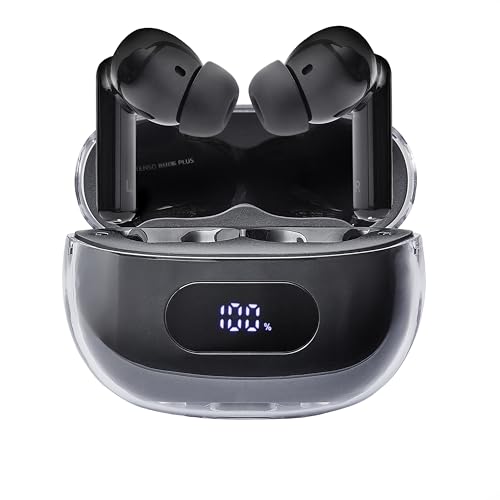 Intenso Buds Plus - TWS True Wireless Kopfhörer T310AE mit Active Noise Cancelling, ENC, Bluetooth und bis zu 25 Std. Musikwiedergabe, Schwarz Intenso Buds Plus - TWS True Wireless Kopfhörer T310AE mit Active Noise Cancelling, ENC, Bluetooth und bis zu 25 Std. Musikwiedergabe, Schwarz von Intenso