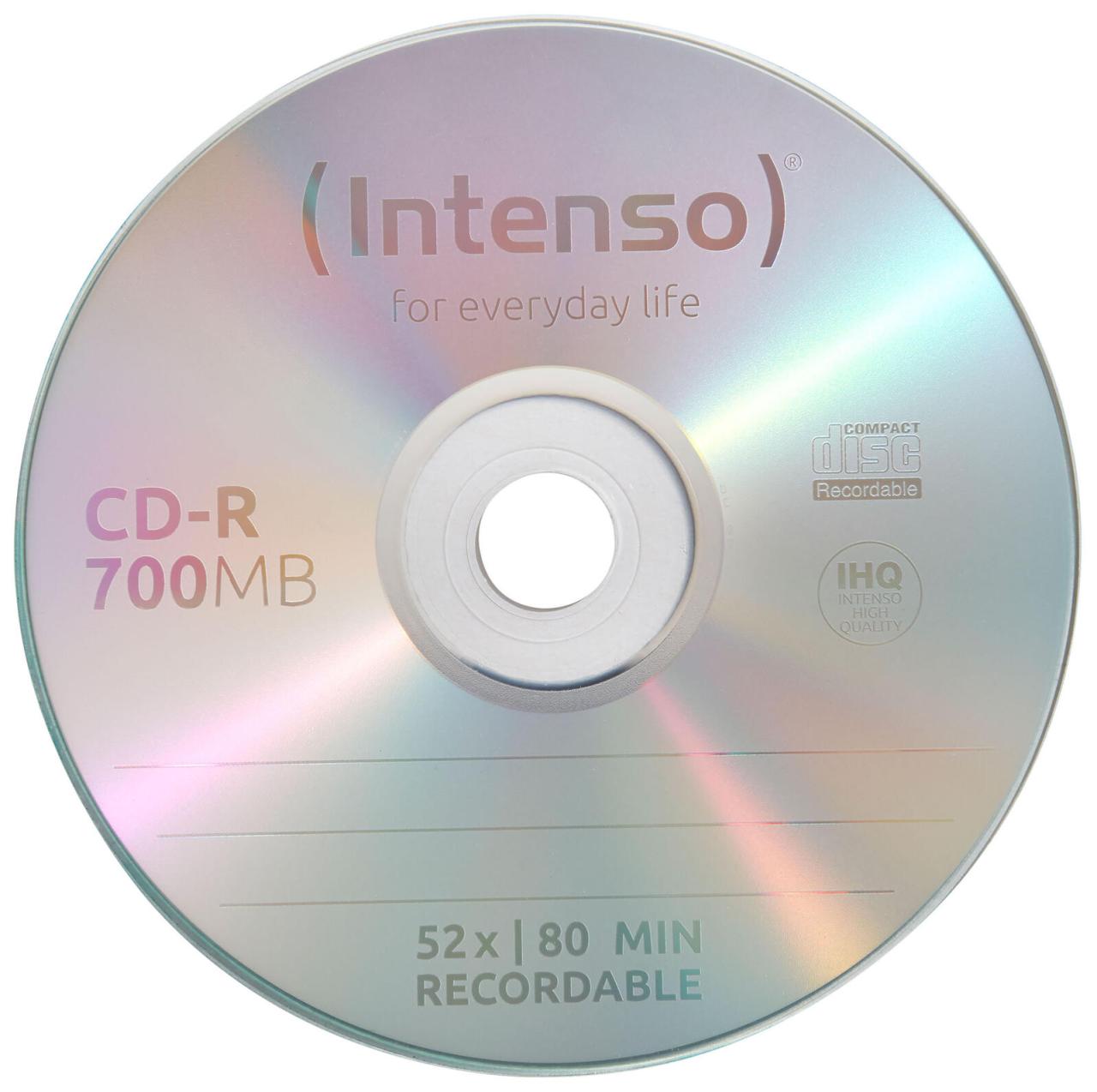 Intenso CD-R 700MB 100er Spin. Spindel von Intenso