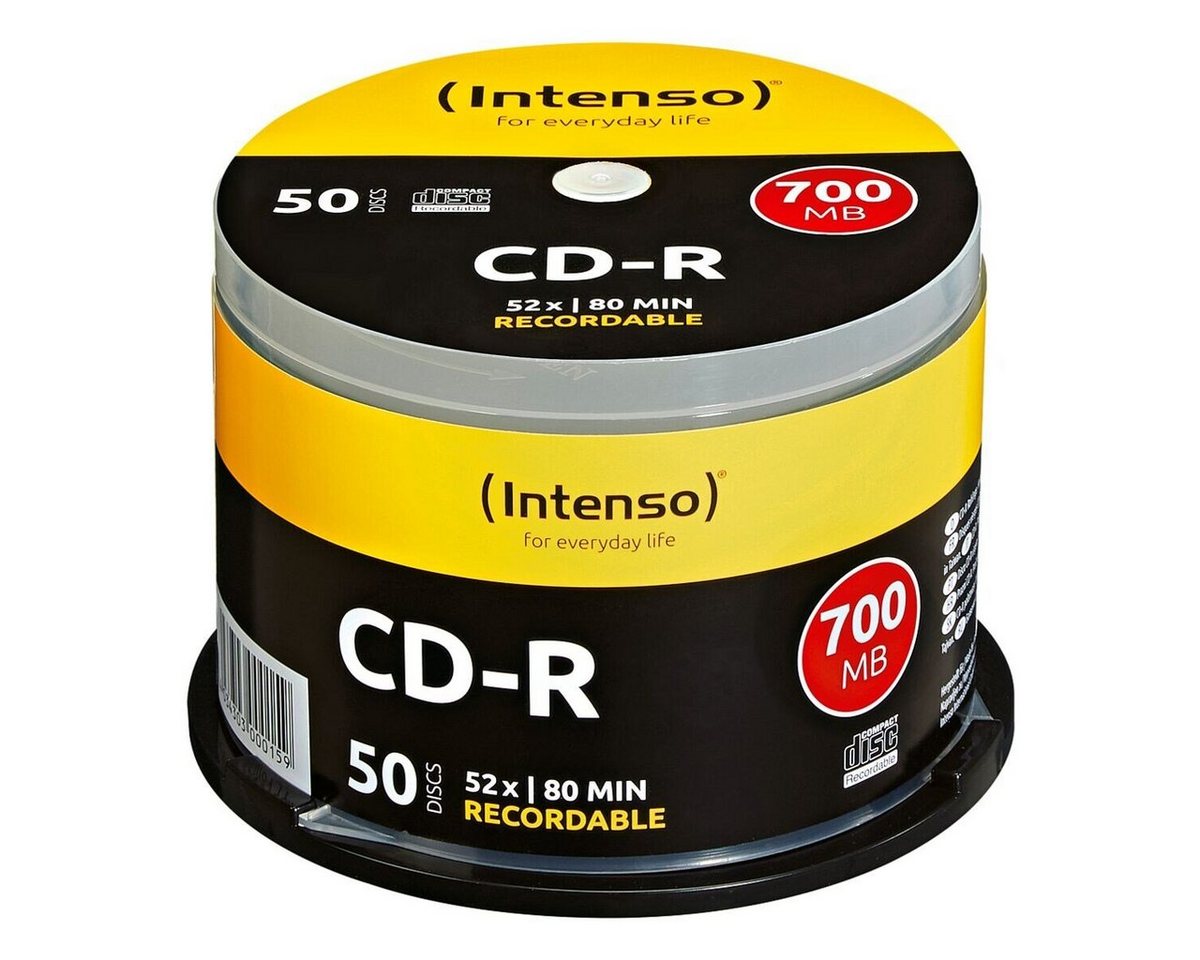 Intenso CD-Rohling CD-R, 700 MB von Intenso