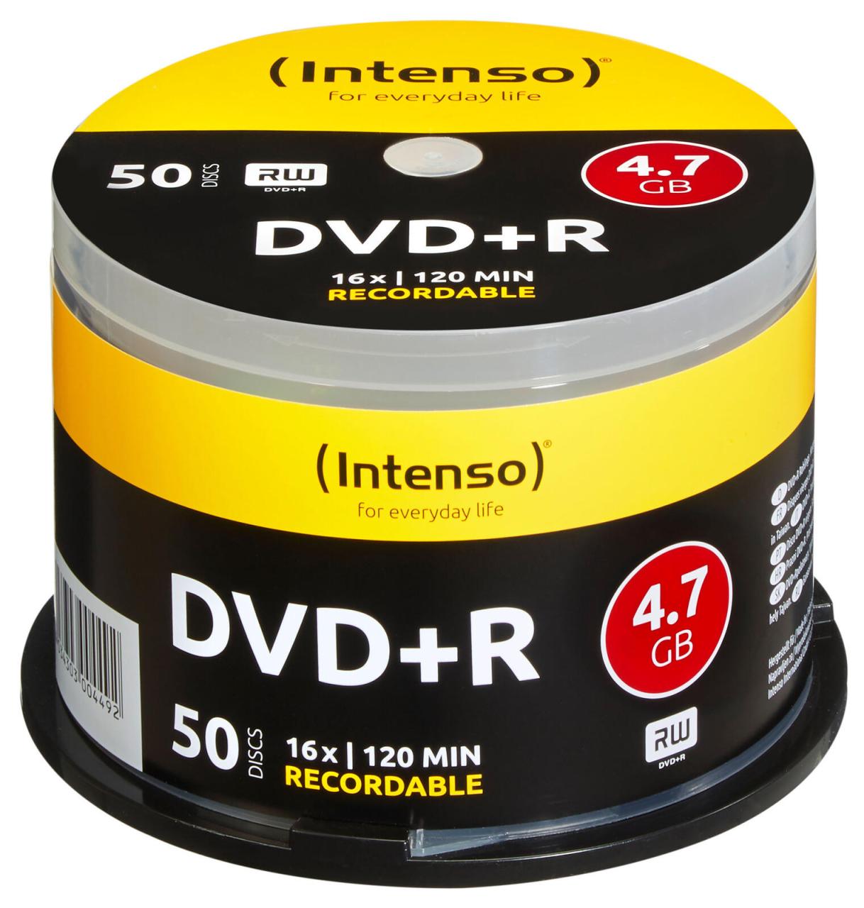 Intenso DVD+R 50er-Spindel Spindel von Intenso