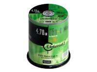 Intenso DVD-R 4.7GB, DVD-R, 120 mm, Tortenschachtel, 100 Stück(e), 4,7 GB von Intenso