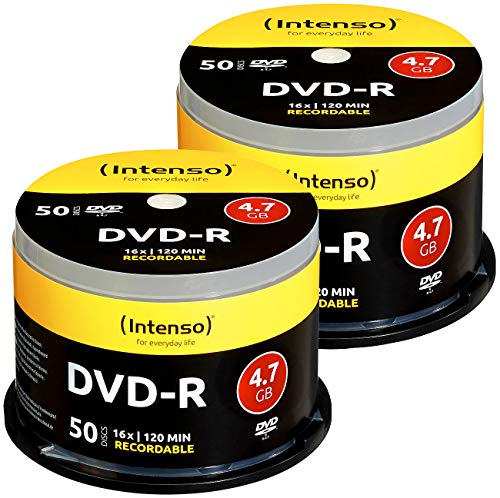 Intenso DVD-R 4.7GB 16x, 100er-Spindel von Intenso