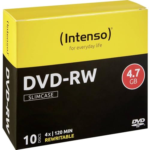 Intenso DVD-RW 10er Pack Jewel Case Intenso DVD-RW 10er Pack Jewel Case von Intenso