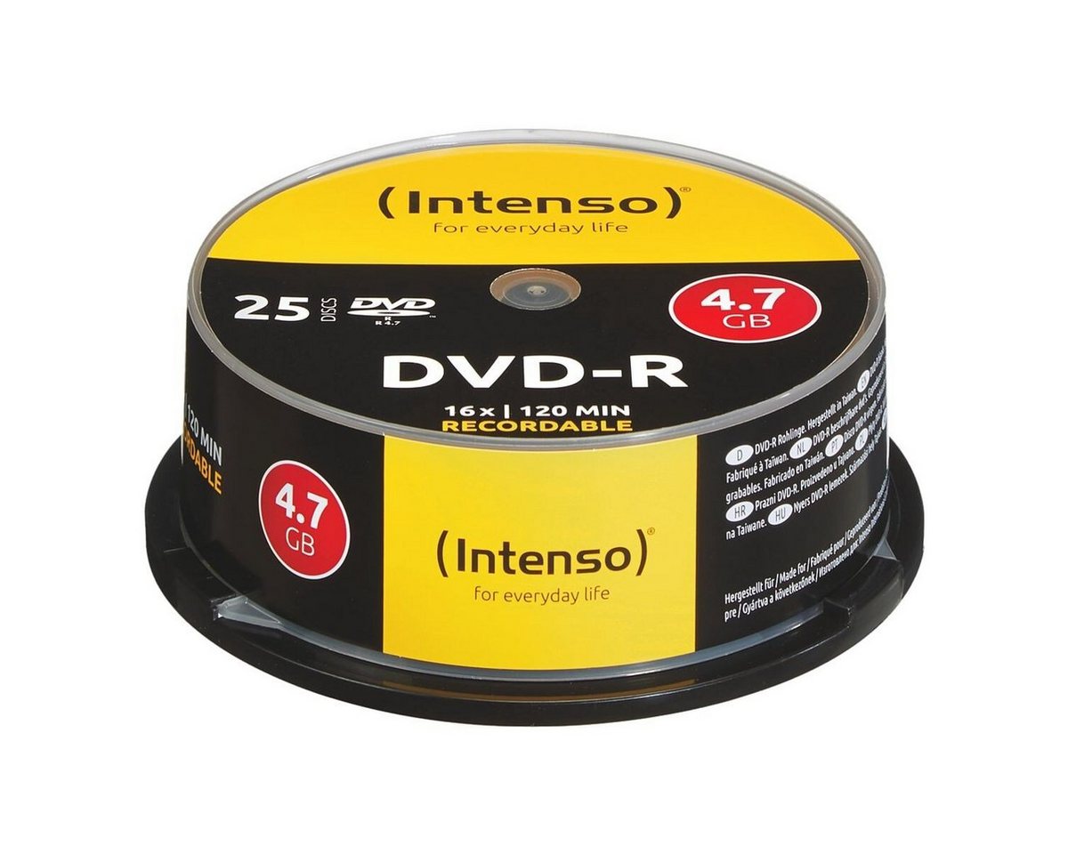 Intenso DVD-Rohling DVD-R, 4,7 GB von Intenso