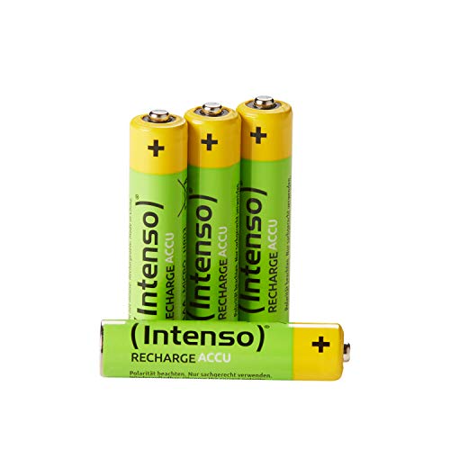 Intenso Energy Eco Wiederaufladbare NiMH-Batterie 1000mAh HR03 AAA 4er Blister von Intenso