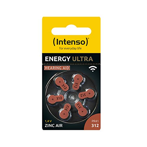 Intenso Energy Ultra Hörgeräte Batterie PR 41-312 6er Blister von Intenso
