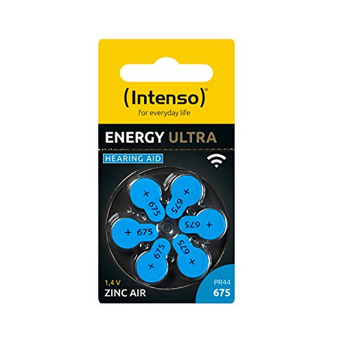 Intenso Energy Ultra Hörgeräte Batterie PR 44-675 6er Blister von Intenso