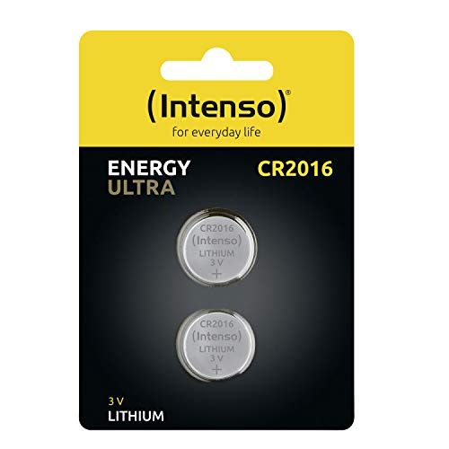 Intenso Energy Ultra Lithium Knopfzelle CR2016 2er Blister von Intenso