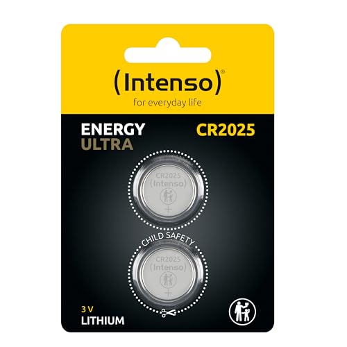 Intenso Energy Ultra Lithium Knopfzelle CR2025 2er Blister von Intenso