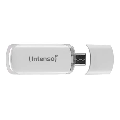 Intenso Flash Line, 128 GB USB-C Stick, Super Speed USB 3.2 Gen 1x1, weiß von Intenso
