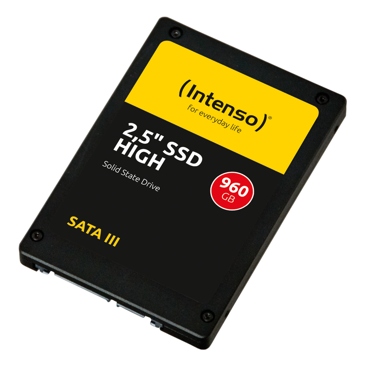 Intenso High Performance SSD 960GB 2.5 Zoll SATA Interne Solid-State-Drive Intenso High Performance SSD 960GB 2.5 Zoll SATA Interne Solid-State-Drive von Intenso