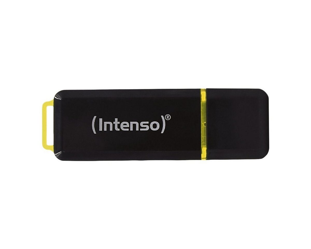 Intenso High Speed Line USB-Stick (Lesegeschwindigkeit 250 MB/s, mit Schutzkappe und Befestigungsöse) von Intenso