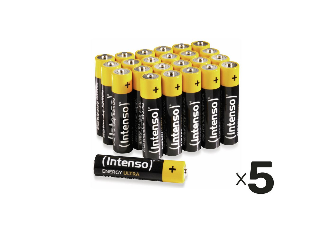 Intenso INTENSO Micro-Batterie-Set Energy Ultra, AAA LR03 Batterie Intenso INTENSO Micro-Batterie-Set Energy Ultra, AAA LR03 Batterie von Intenso