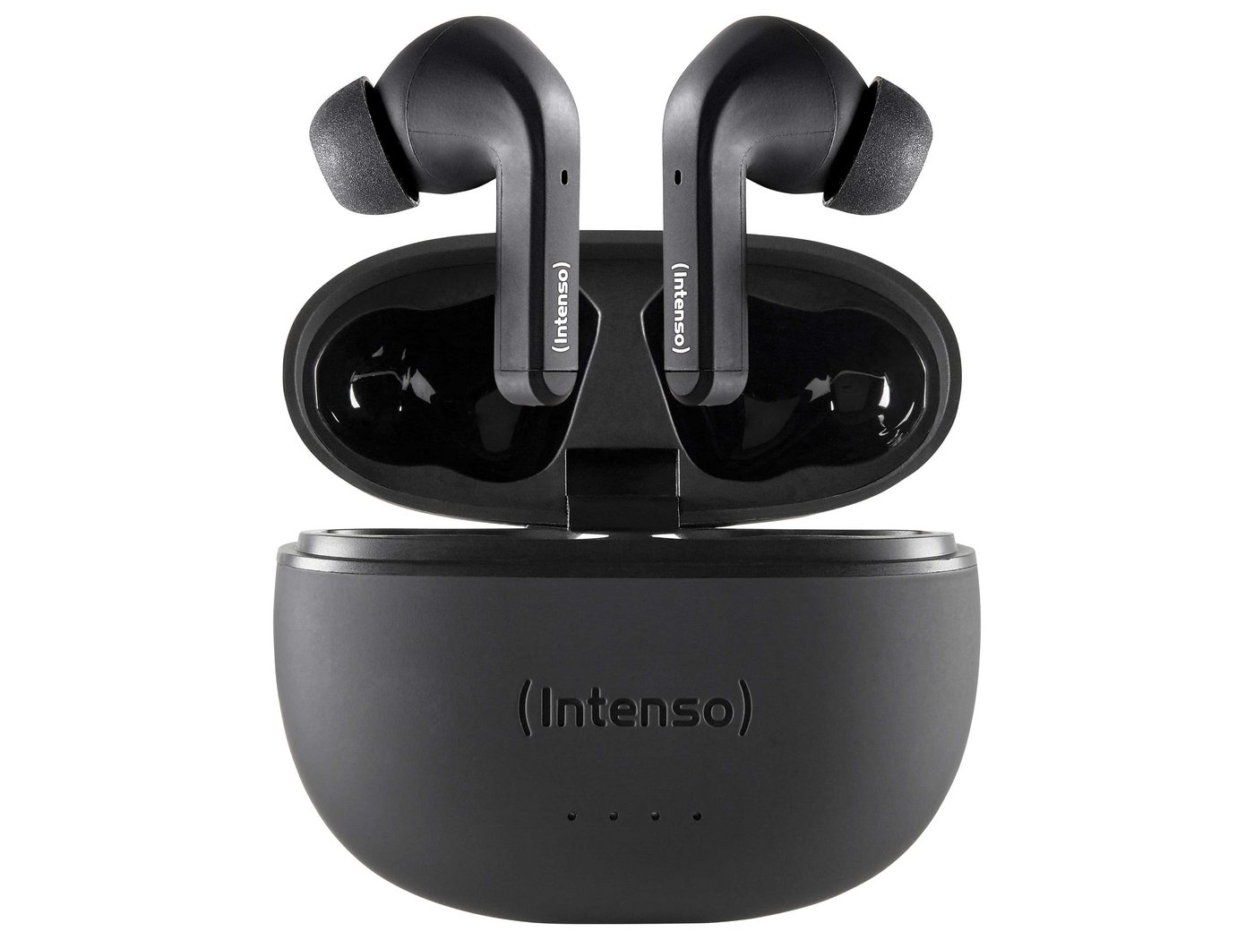 Intenso INTENSO In-Ear Kopfhörer Buds T300A, schwarz Kopfhörer von Intenso