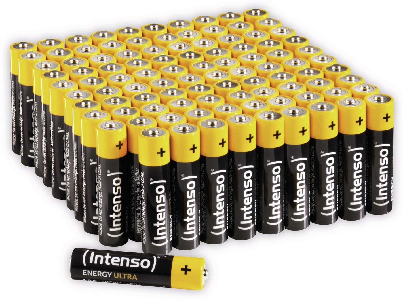 Intenso INTENSO Micro-Batterie Energy Ultra, AAA LR03, 100 Batterie von Intenso