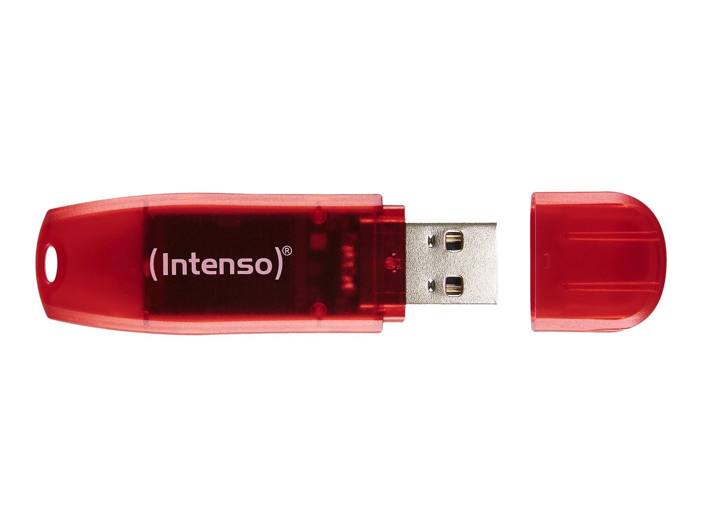 Intenso INTENSO Rainbow Line 128GB Rot - USB-Stick, Typ-A 2.0 USB-Stick Intenso INTENSO Rainbow Line 128GB Rot - USB-Stick, Typ-A 2.0 USB-Stick von Intenso