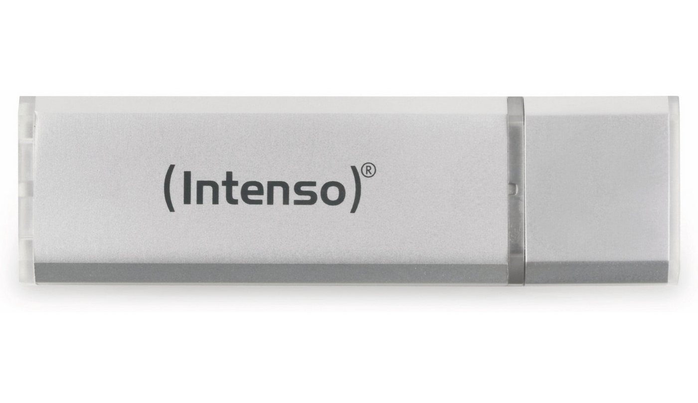 Intenso INTENSO USB 2.0 Speicherstick Alu Line, silber, 16 USB-Stick von Intenso