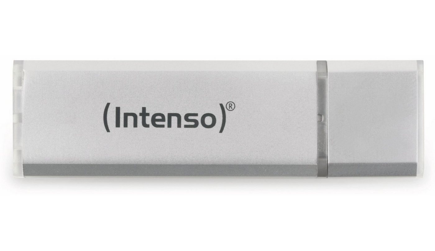 Intenso INTENSO USB 2.0 Speicherstick Alu Line, silber, 4 USB-Stick von Intenso
