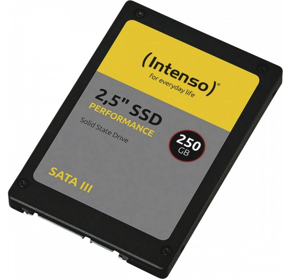 Intenso Intenso 250GB SSD 2,5 Zoll SATA3 Speicherlösung externe SSD (250 GB) 2,5 Zoll", SATA3 6.0 Gbit/s von Intenso