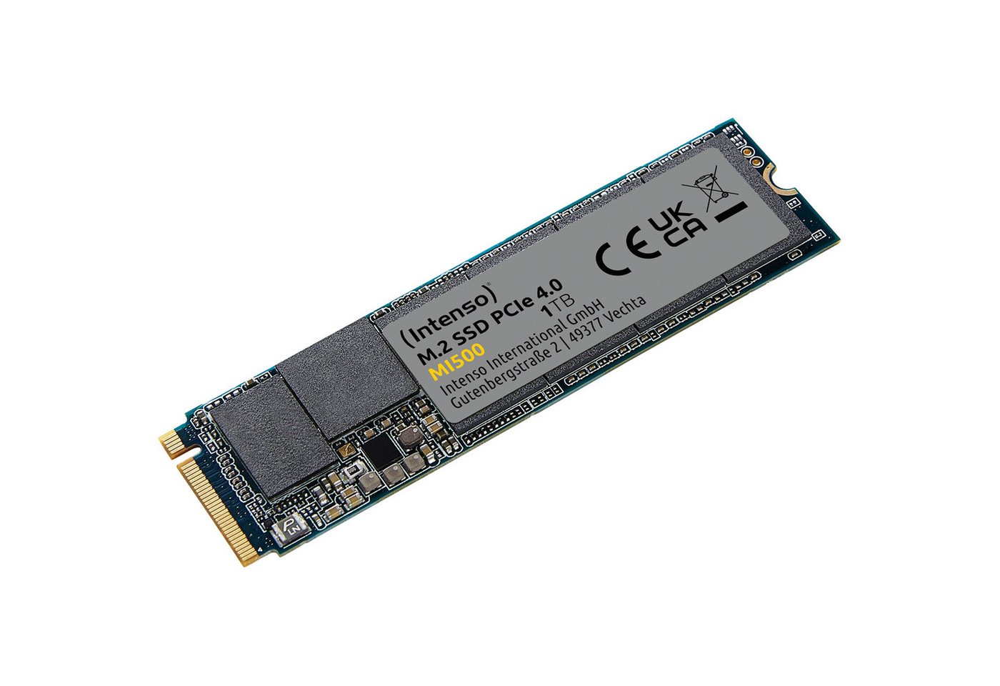Intenso Intenso MI500 1 TB, SSD, (PCIe 4.0 x4, NVMe 1.4, SSD-Festplatte (1 TB) 2.5" von Intenso