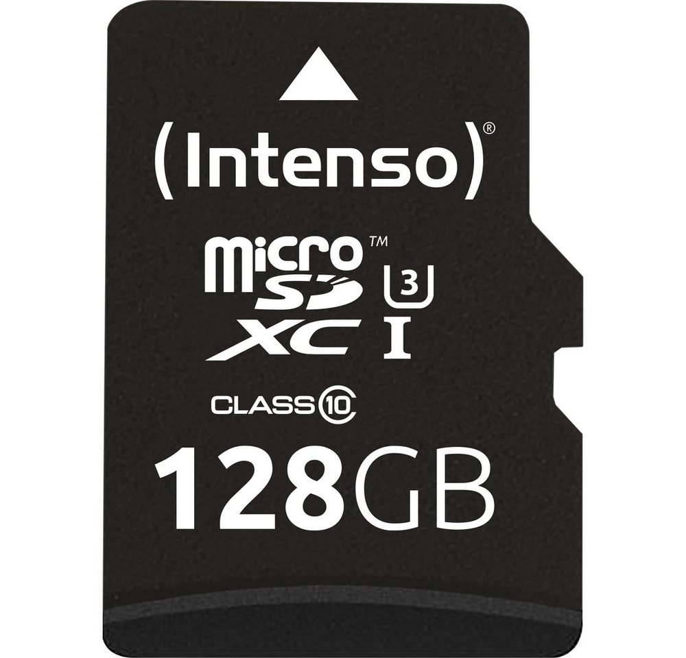 Intenso Intenso Professional microSDXC-Karte 128 GB Class 10, UHS-I inkl. SD- Speicherkarte Intenso Intenso Professional microSDXC-Karte 128 GB Class 10, UHS-I inkl. SD- Speicherkarte von Intenso