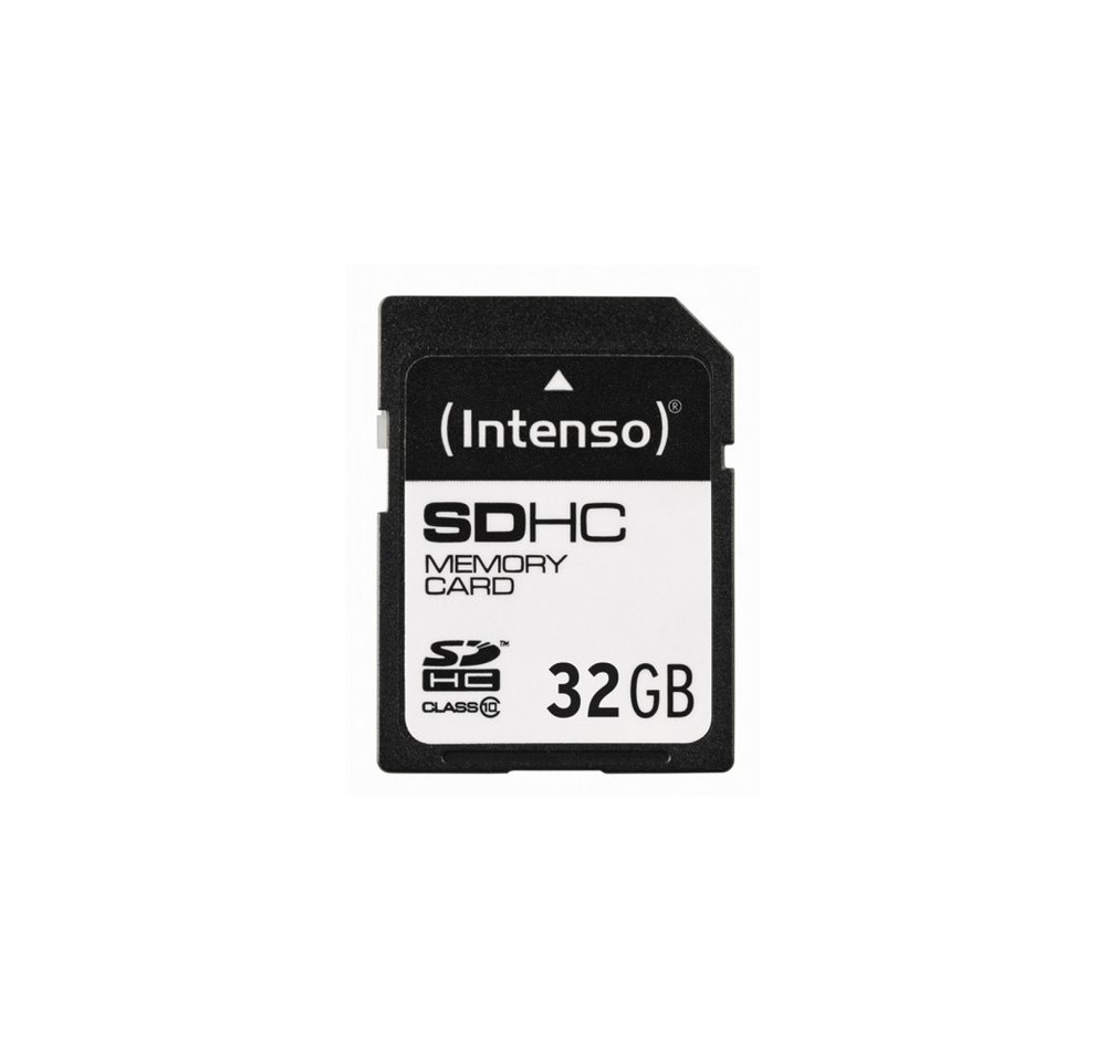 Intenso Intenso SD Card 32GB Class 10 - Speicherkarte. Speicherkarte (32 GB GB, Kompakt und leicht) von Intenso