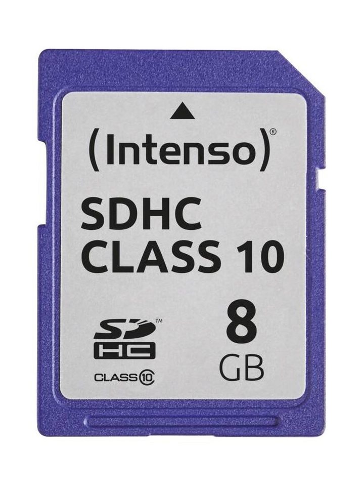 Intenso Intenso SD Card 8GB Class 10 Speicherkarten USB-Stick Intenso Intenso SD Card 8GB Class 10 Speicherkarten USB-Stick von Intenso