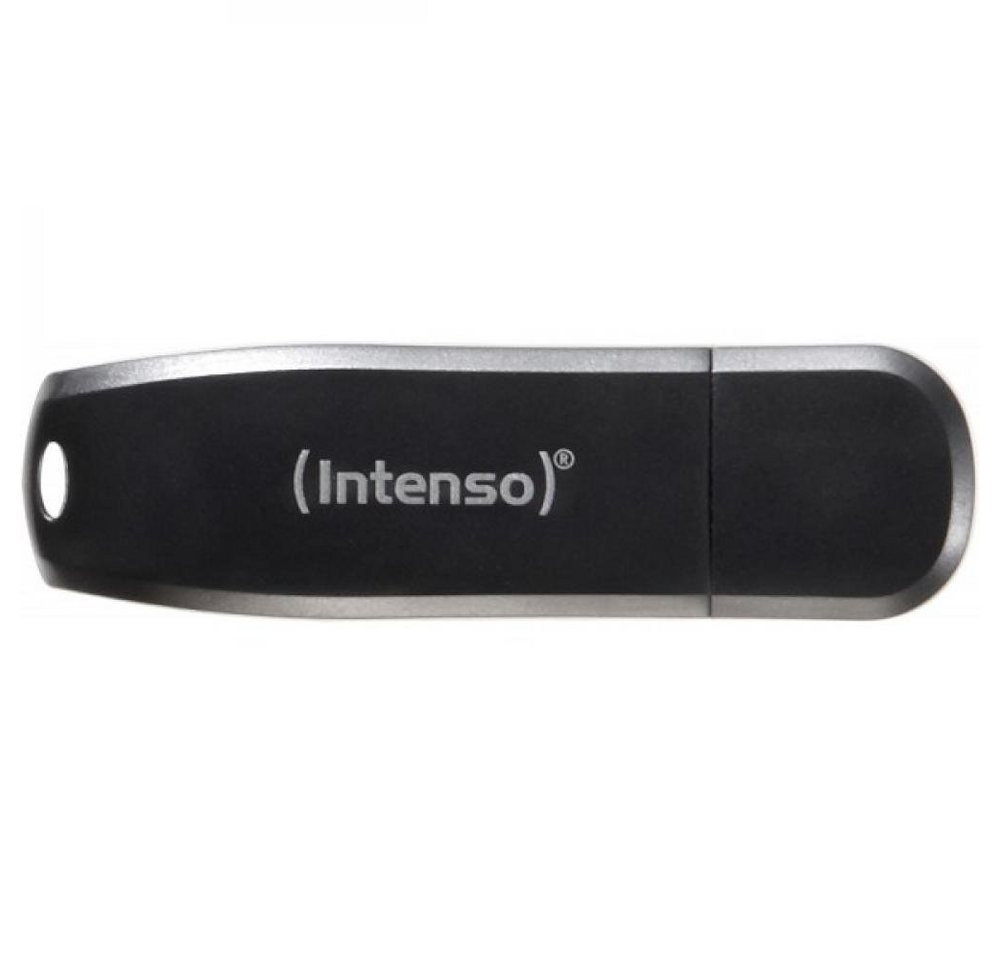 Intenso Intenso Speed Line, USB Stick, USB 3.0, 128 GB, Schwarz USB-Stick von Intenso