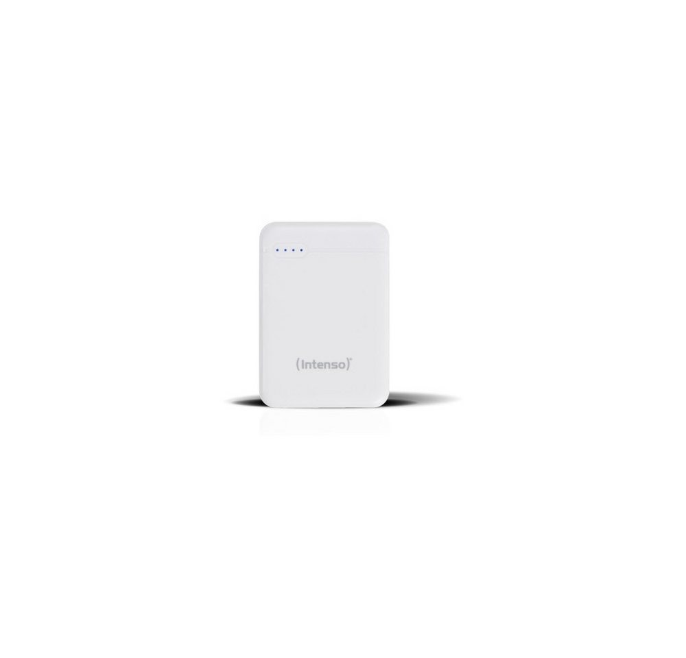 Intenso Intenso XS10000 Powerbank für Smartphones in Weiß. Smartphone-Ladegerät (3 Anschlüsse für gleichzeitiges Laden, Schnellladung) von Intenso
