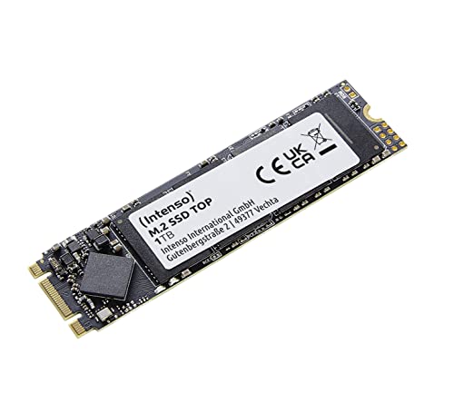 Intenso Interne M.2 SSD SATA III Top, 1 TB, 550MB/Sekunde von Intenso