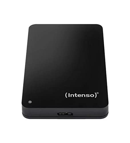 Intenso Memory Case 1 TB Externe Festplatte (6,35 cm (2,5 Zoll) 5400 U/min, 8 MB Cache, USB 3.0) schwarz von Intenso