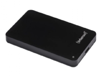 Intenso Memory Case - Festplatte - 500GB - extern (tragbar) - 6,4 cm (2.5) - USB3.0 - 5400 U/min - Puffer: 8MB - Schwarz (6024630) von Intenso