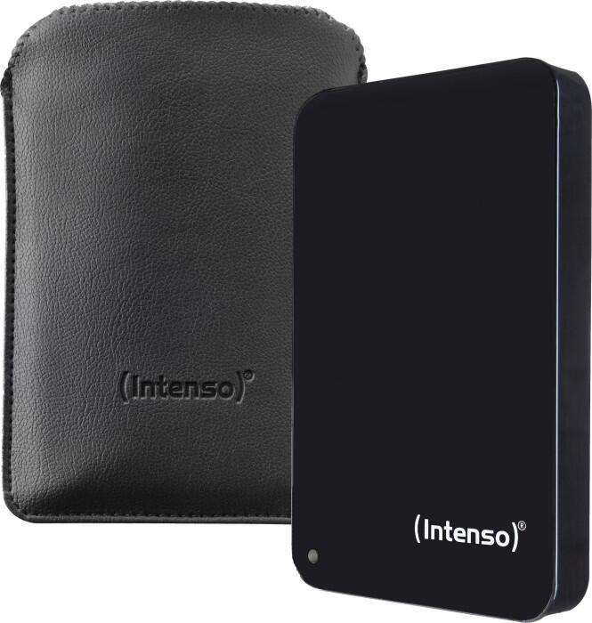 Intenso Memory Drive - 1 TB in schwarz + Tasche von Intenso
