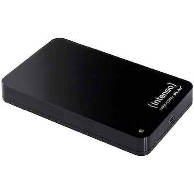 Intenso Memory Play 1TB USB3.0 2,5Zoll Schwarz - inkl. Wandhalterung von Intenso