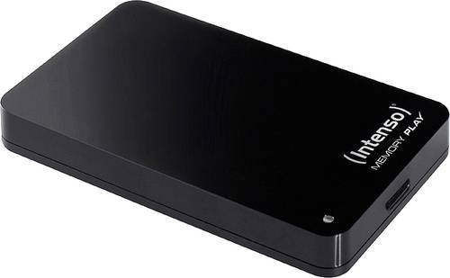 Intenso Memory Play 2TB Externe Festplatte 6.35cm (2.5 Zoll) USB 3.2 Gen 1 (USB 3.0) Schwarz 6021480 von Intenso