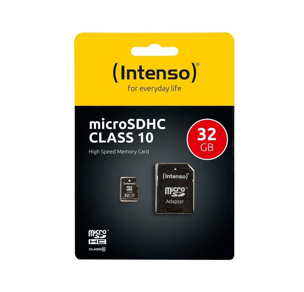 Intenso Micro SDHC Card 32 Micro SD-Karte Intenso Micro SDHC Card 32 Micro SD-Karte von Intenso