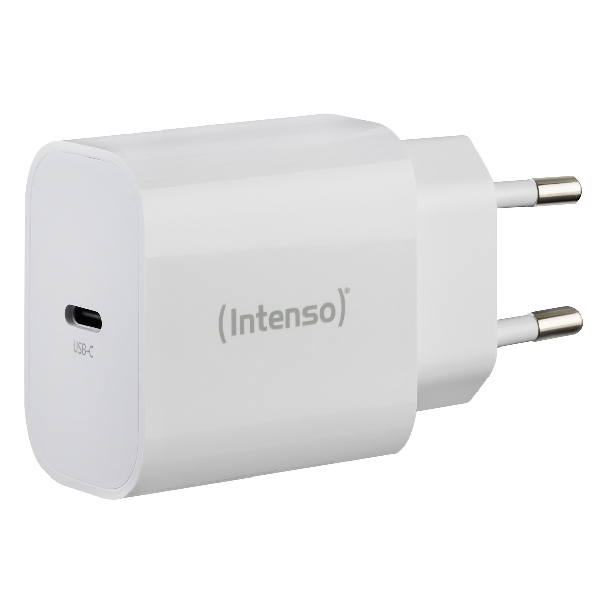 Intenso Netzteil Power Adapter W20C , Anschluss: 1x USB-C - Output: max. 20 Watt, Weiß von Intenso