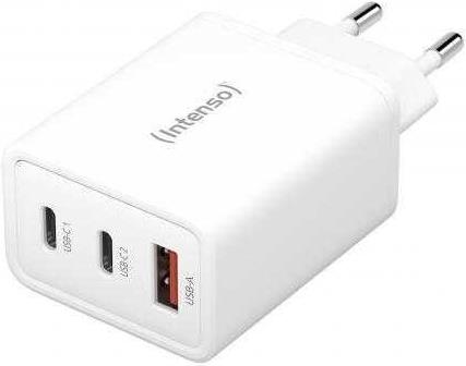 Intenso POWER ADAPTER 1XUSB-A/2XUSB-C/7806512 Universal Weiß AC Schnellladung Drinnen (7806512) von Intenso