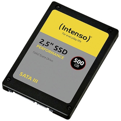 Intenso Performance SATA SSD 500 GB 2,5"/7mm SLC Intenso Performance SATA SSD 500 GB 2,5"/7mm SLC von Intenso
