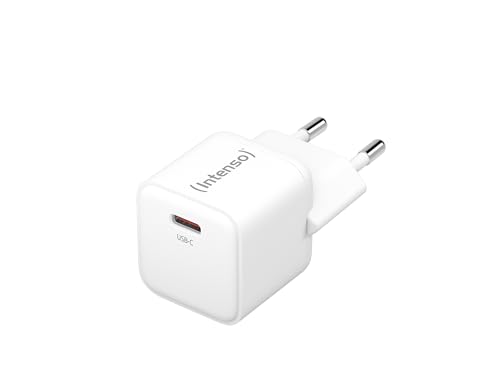 Intenso Power Adapter W30C GaN, USB-C Netzteil mit 30 Watt und GaN-Technologie, weiß von Intenso