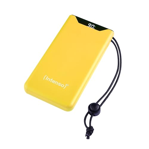 Intenso Powerbank F10000, externer Akku mit PD (20W) & QC (18W), USB-C und USB-A Anschluss, 10000mAh, Gelb : Amazon.de: Elektronik & Foto von Intenso