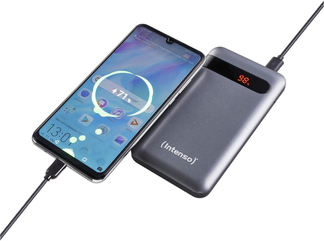 Intenso PD10000 Powerbank 10 Milliampere-Stunden anthrazit Intenso PD10000 Powerbank 10 Milliampere-Stunden anthrazit von Intenso