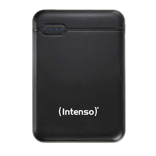 Intenso Powerbank XS 5000, externes Ladegerät (5000mAh, geeignet für Smartphone/Tablet PC/MP3 Player/Digitalkamera) schwarz von Intenso