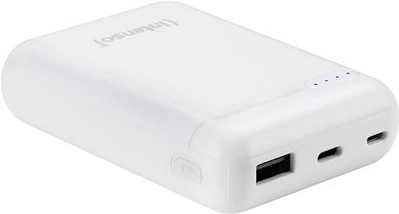Intenso Powerbank XS10000 - Powerbank - 10000 mAh - 3,1 A (USB, USB-C) - weiß (7313532) von Intenso