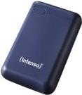 Intenso Powerbank XS5000 - Powerbank - 5000 mAh - 2,1 A - 2 Ausgabeanschlussstellen (USB, USB-C) - auf Kabel: USB-C - Blau (7313525 DK BLUE) von Intenso