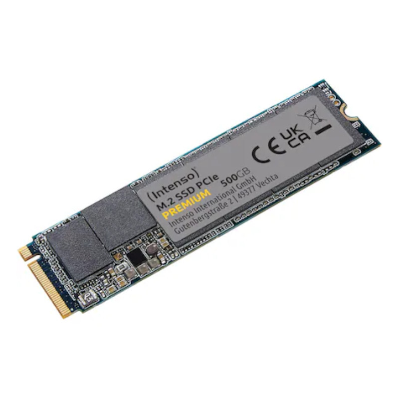 Intenso Premium SSD 500GB M.2 PCIe Gen3 Internes Solid-State-Module Intenso Premium SSD 500GB M.2 PCIe Gen3 Internes Solid-State-Module von Intenso