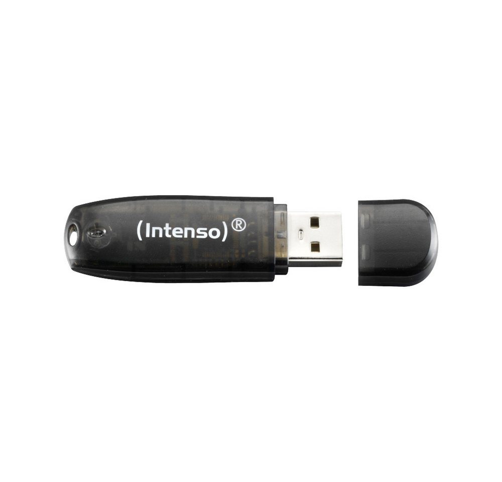 Intenso Rainbow Line 16 GB Schwarz USB 2.0 USB-Stick USB-Stick Intenso Rainbow Line 16 GB Schwarz USB 2.0 USB-Stick USB-Stick von Intenso