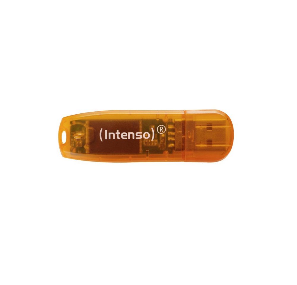 Intenso Rainbow Line 64 GB Orange USB 2.0 USB-Stick USB-Stick Intenso Rainbow Line 64 GB Orange USB 2.0 USB-Stick USB-Stick von Intenso