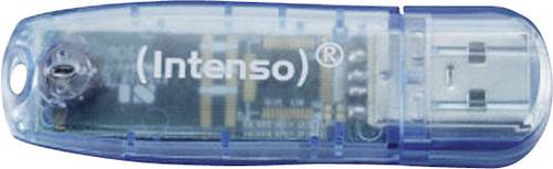 Intenso Rainbow Line USB-Stick 4GB Blau 3502450 USB 2.0 Intenso Rainbow Line USB-Stick 4GB Blau 3502450 USB 2.0 von Intenso