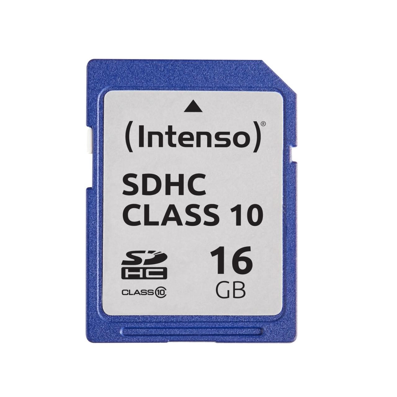 Intenso SD-Speicherkarte Class 10 - 16 GB von Intenso